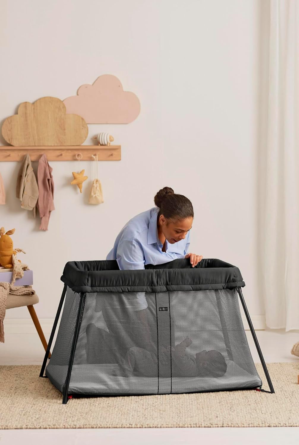 BABYBJÖRN Cuna de Viaje Light, Negro - característica 4