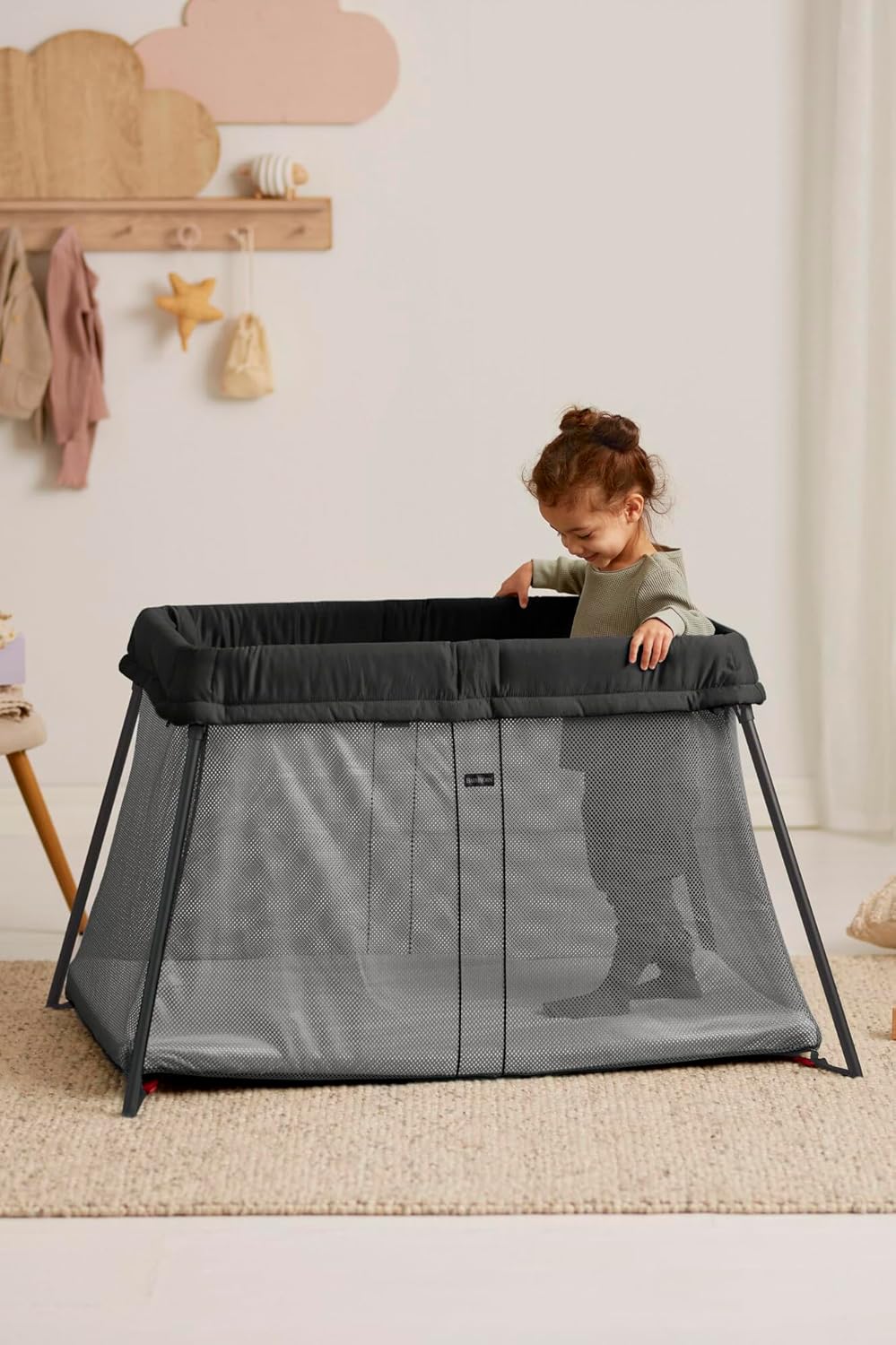 BABYBJÖRN Cuna de Viaje Light, Negro - detalle del producto