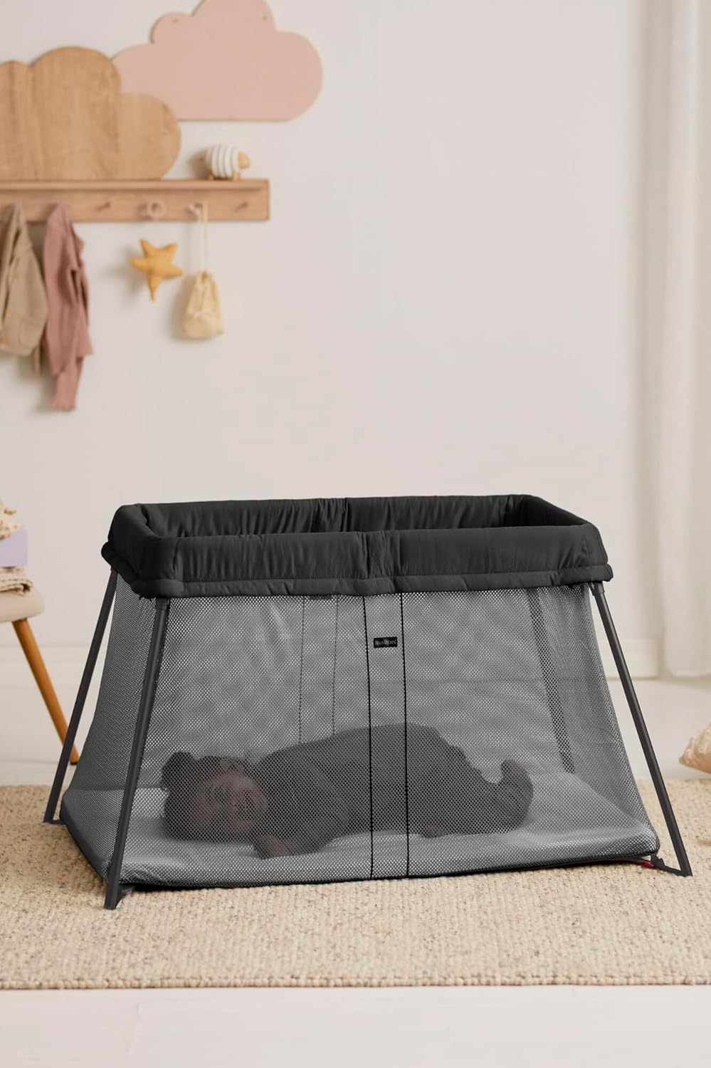 BABYBJÖRN Cuna de Viaje Light, Negro - vista 7