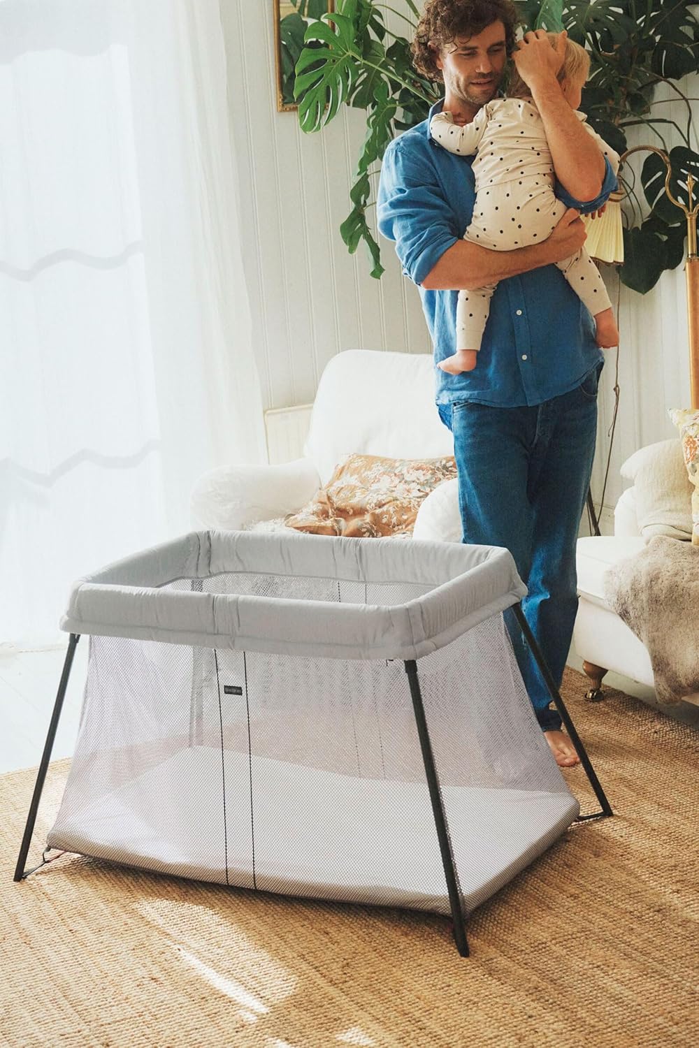 BABYBJÖRN Cuna de Viaje Light, Plata - característica 8