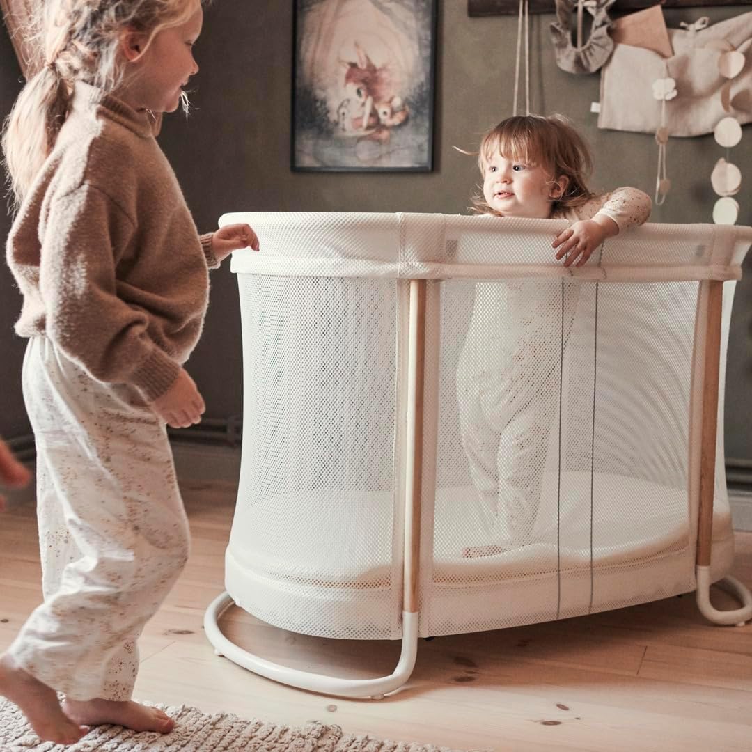 BabyBjörn Cuna para Bebé, Blanco - detalle del producto