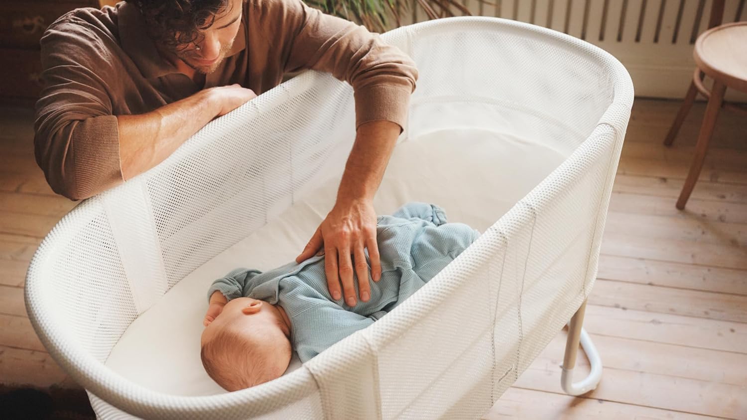 BabyBjörn Cuna para Bebé, Blanco - vista 7