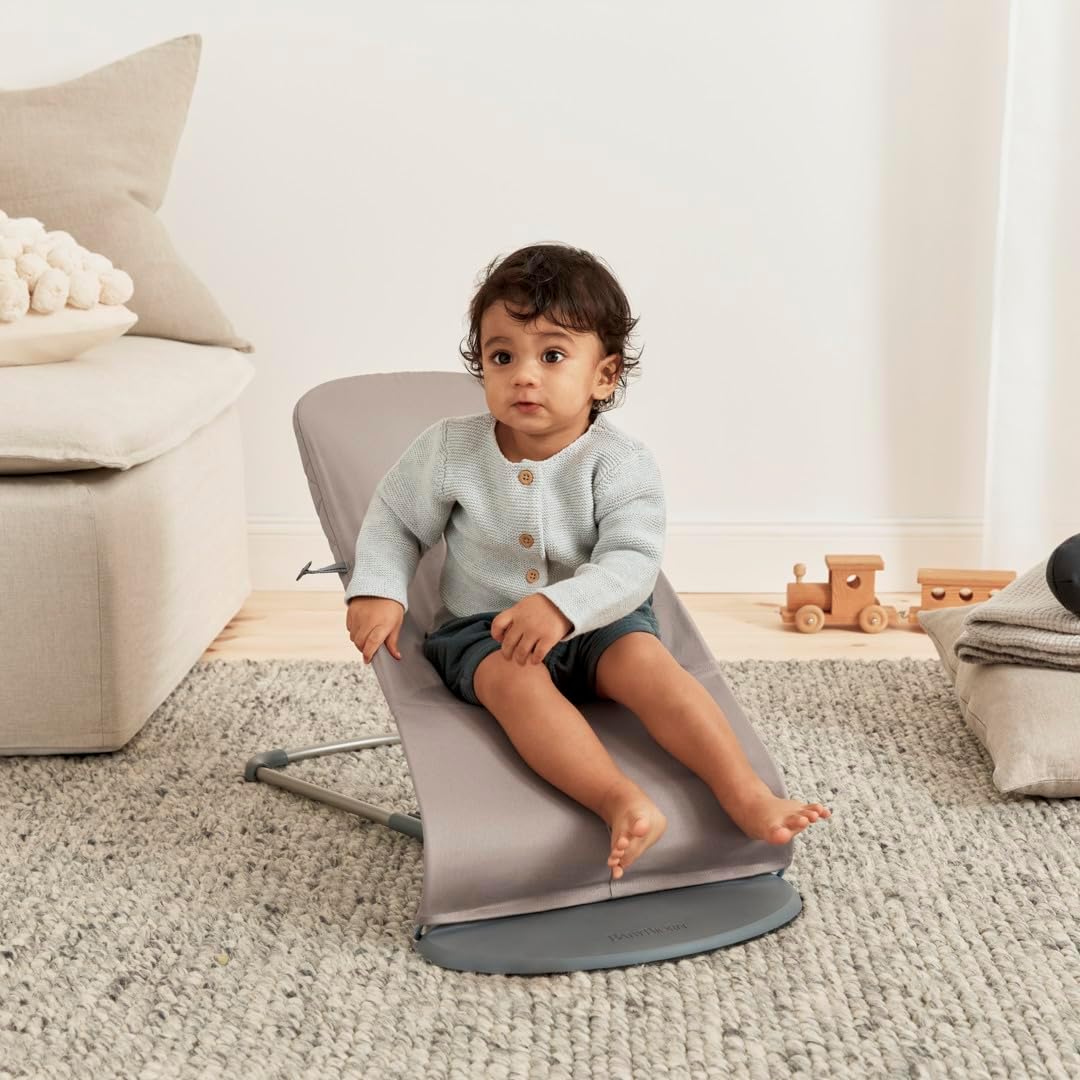 BabyBjörn Hamaca Bliss, Tejido, Acolchado clásico, Arena - vista 7