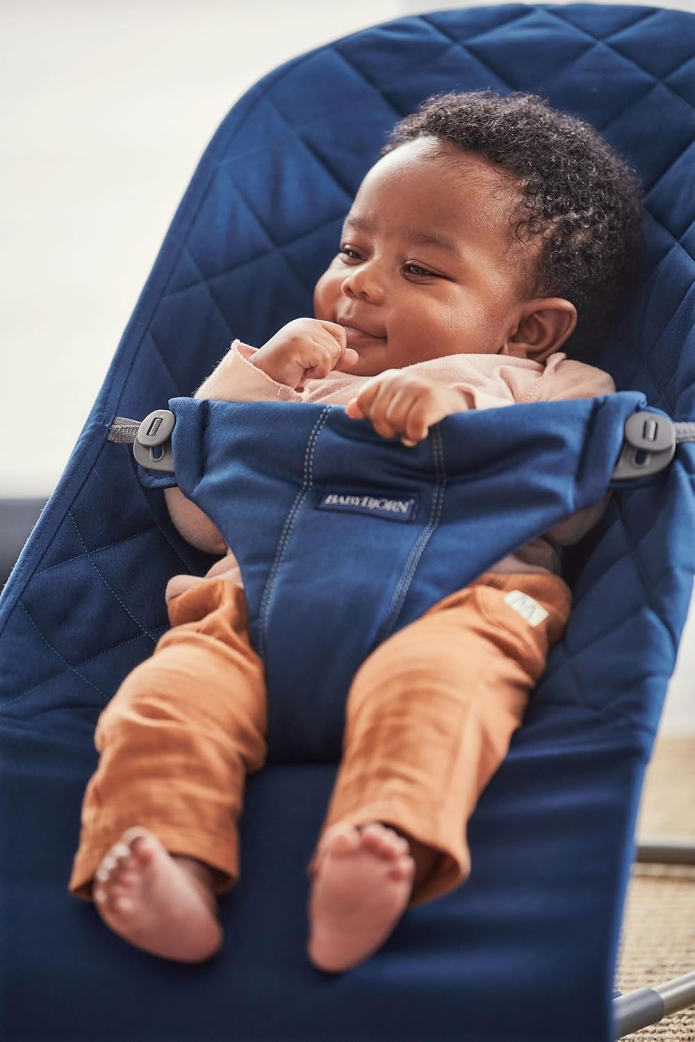 BabyBjörn Hamaca Bliss, Tejido, Acolchado clásico, Azul medianoche - característica 4
