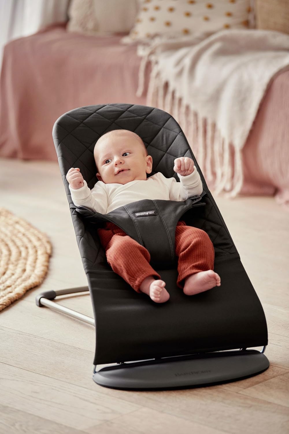 BabyBjörn Hamaca Bliss, Tejido, Acolchado clásico, Negro - característica 10