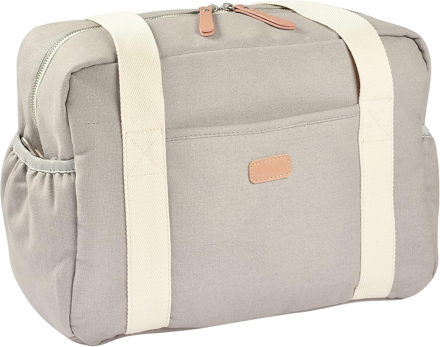 Béaba Bolso Cambiador para Bebé, Práctico, 10 Bolsillos Interiores y Exteriores, Enganche Integrado para Cochecito, Cambiador