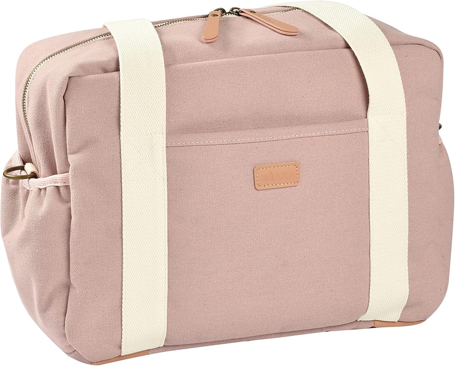 Béaba Bolso Cambiador para Bebé, Práctico, 10 Bolsillos Interiores y Exteriores, Enganche Integrado para Cochecito, Cambiador