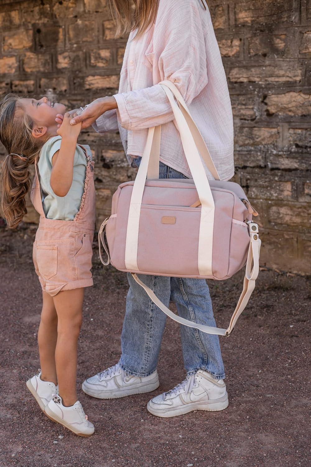 Béaba Bolso Cambiador para Bebé, Práctico, 10 Bolsillos Interiores y Exteriores, Enganche Integrado para Cochecito, Cambiador