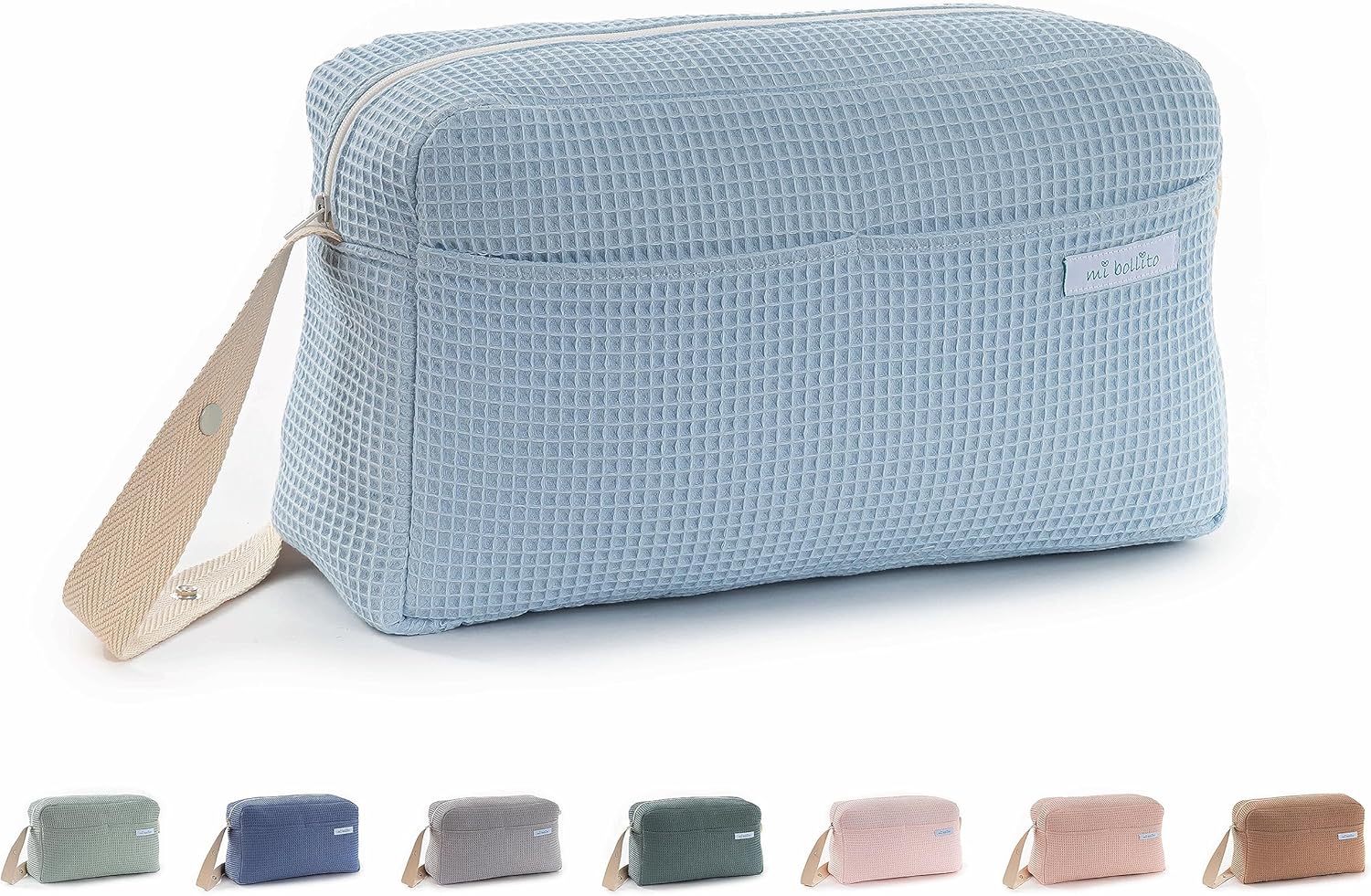 Bolso para carrito de bebé. Bolsa organizadora práctica, elegante y multifuncional de gran capacidad. Producto fabricado en E