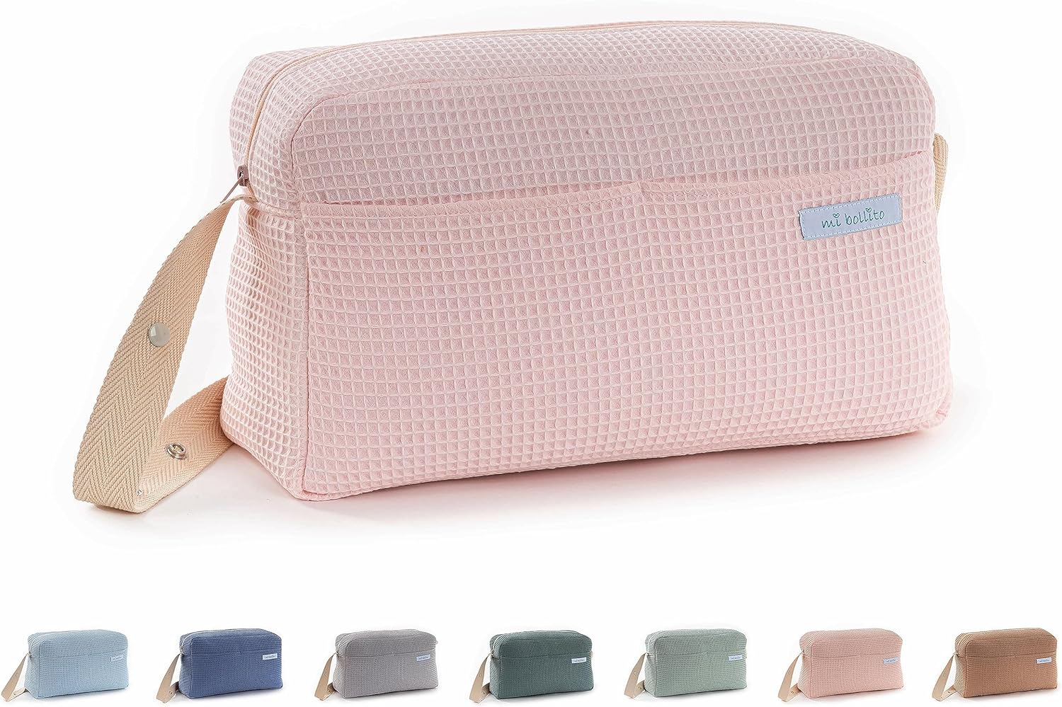 Bolso para carrito de bebé. Bolsa organizadora práctica, elegante y multifuncional de gran capacidad. Producto fabricado en E
