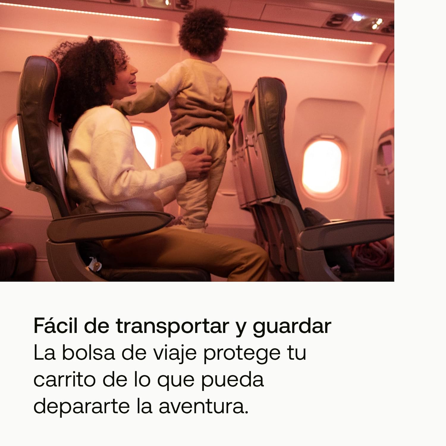 Bugaboo Bolsa de Transporte para Carrito Butterfly, Compatible con IATA para la Cabina del avión, Resistente, fácil de Transp