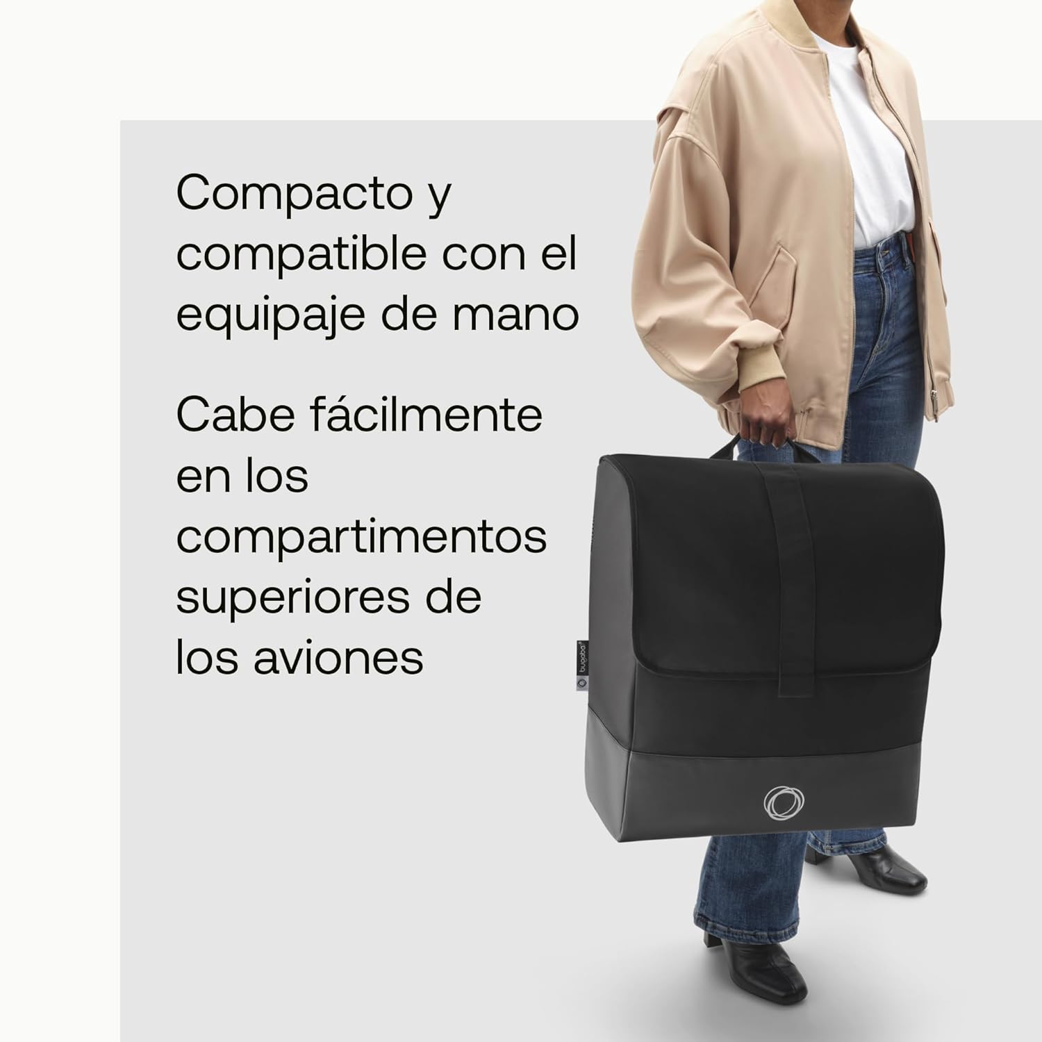 Bugaboo Bolsa de Transporte para Carrito Butterfly, Compatible con IATA para la Cabina del avión, Resistente, fácil de Transp