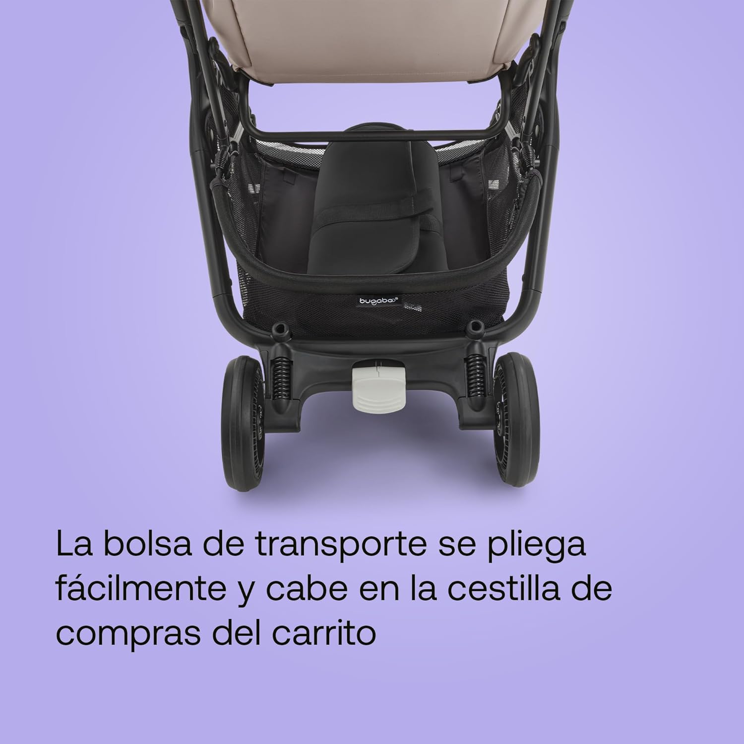 Bugaboo Bolsa de Transporte para Carrito Butterfly, Compatible con IATA para la Cabina del avión, Resistente, fácil de Transp
