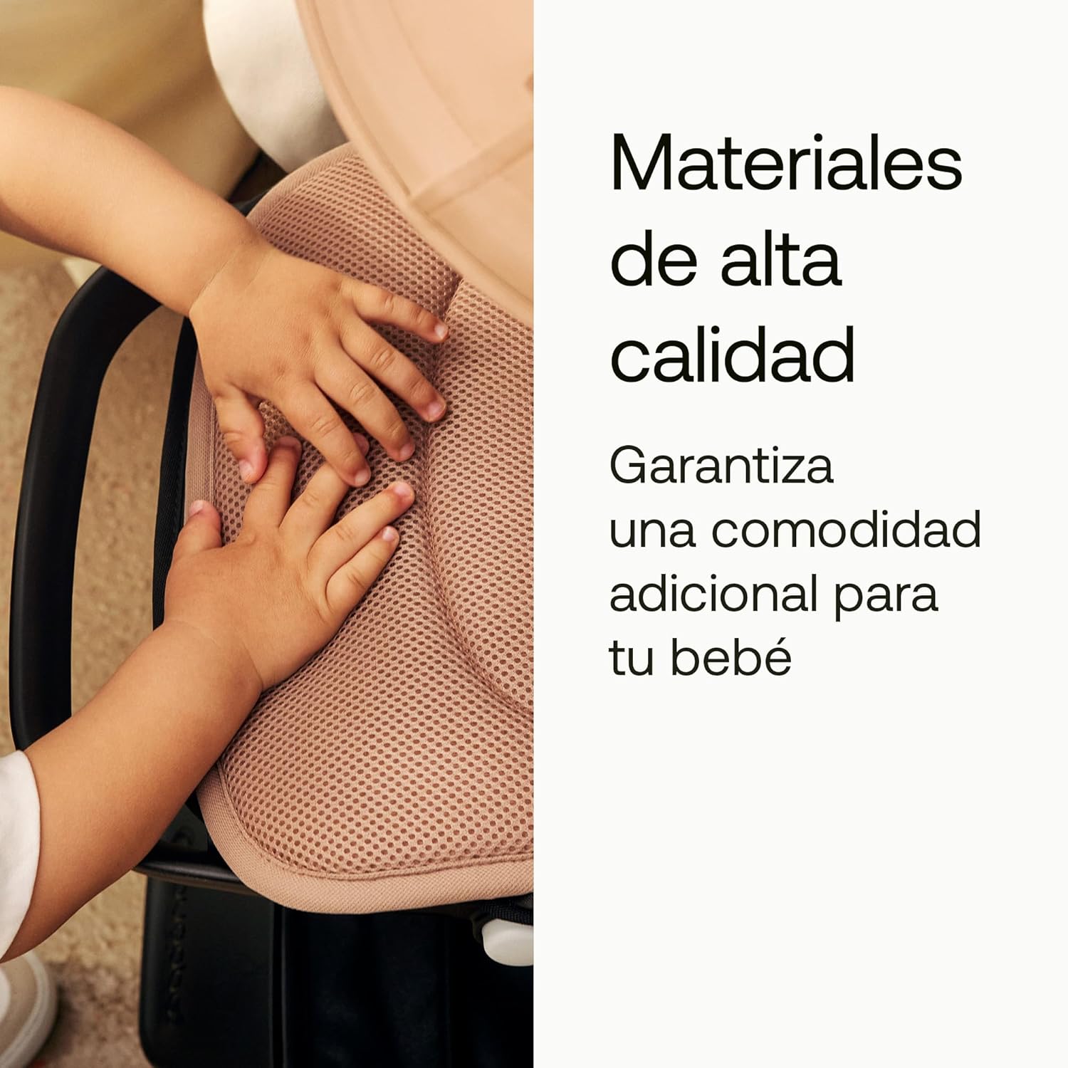 Bugaboo Colchoneta Doble Confort para carritos, Comodidad para todas las estaciones, Ajuste mejorado, Compatible con todos lo