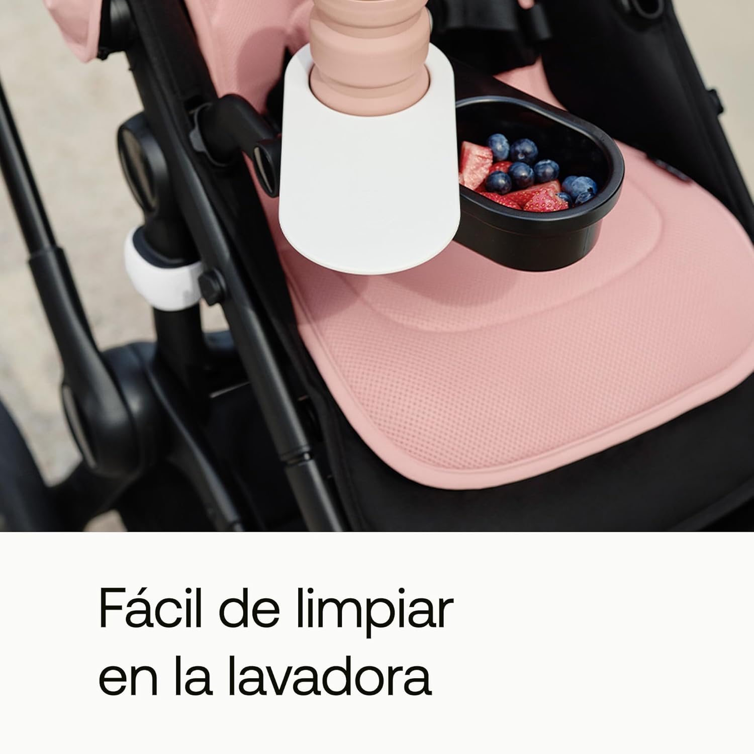 Bugaboo Colchoneta Doble Confort para carritos, Comodidad para todas las estaciones, Ajuste mejorado, Compatible con todos lo