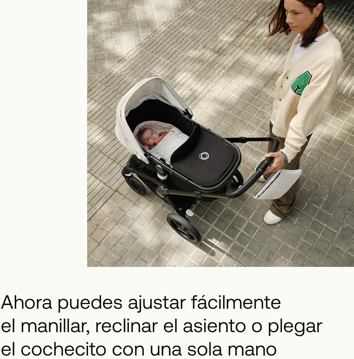 Bugaboo Fox 5 Carrito Todoterreno, Cochecito de Bebé 2 en 1, Suspensión Total, Fácil Plegado, Capazo Espacioso, Asiento Exten