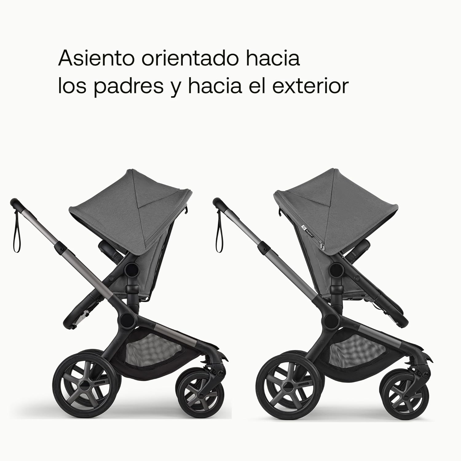 Bugaboo Fox 5 Renew Carrito Todoterreno, Cochecito de Bebé 2 en 1, Suspensión Total, Fácil Plegado, Capazo Espacioso, Asiento