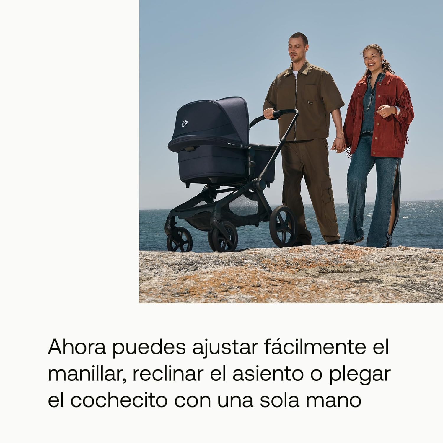 Bugaboo Fox 5 Renew Carrito Todoterreno, Cochecito de Bebé 2 en 1, Suspensión Total, Fácil Plegado, Capazo Espacioso, Asiento