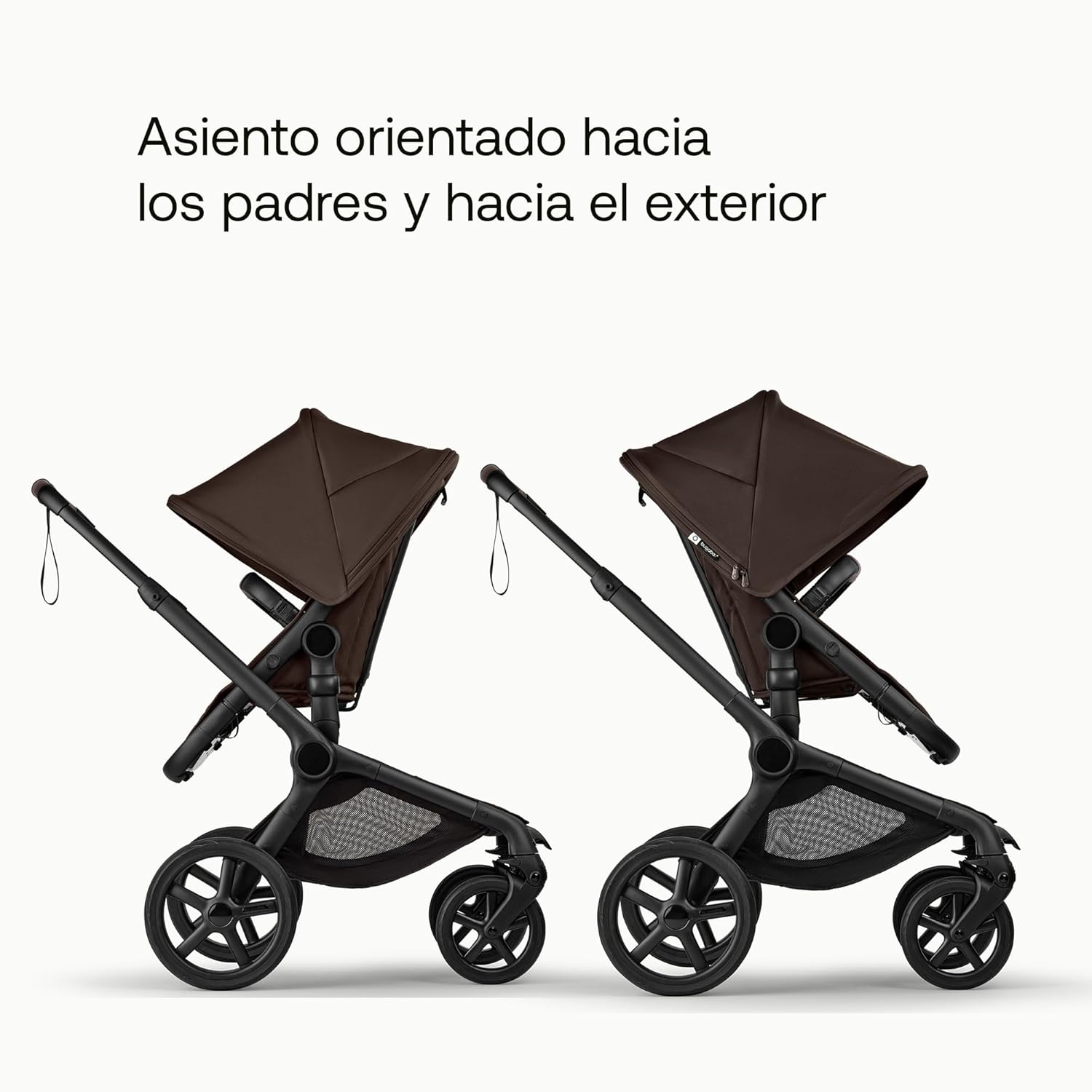 Bugaboo Fox 5 Renew Carrito Todoterreno, Cochecito de Bebé 2 en 1, Suspensión Total, Fácil Plegado, Capazo Espacioso, Asiento