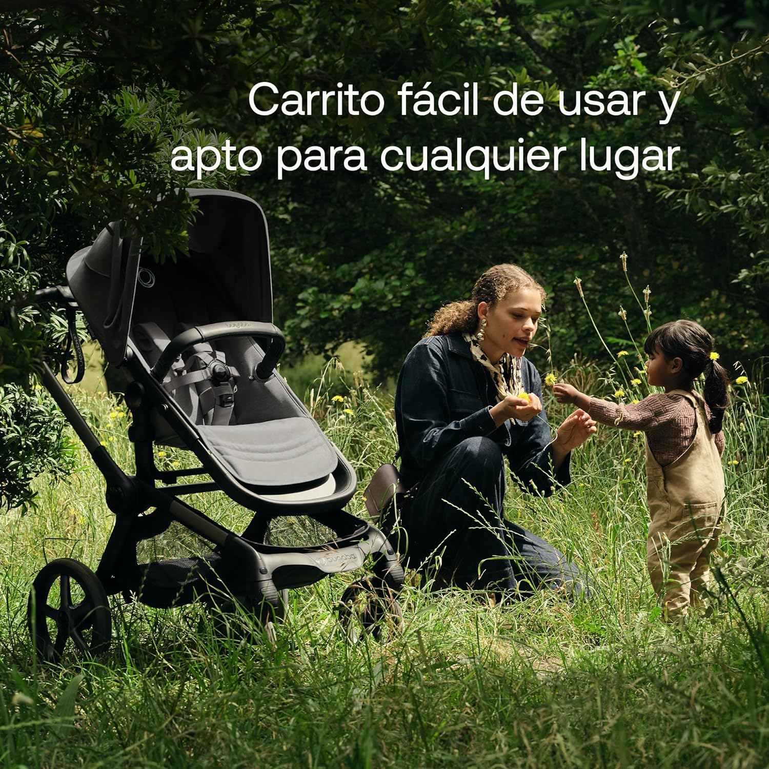 Bugaboo Fox 5 Renew Carrito Todoterreno, Cochecito de Bebé 2 en 1, Suspensión Total, Fácil Plegado, Capazo Espacioso, Asiento