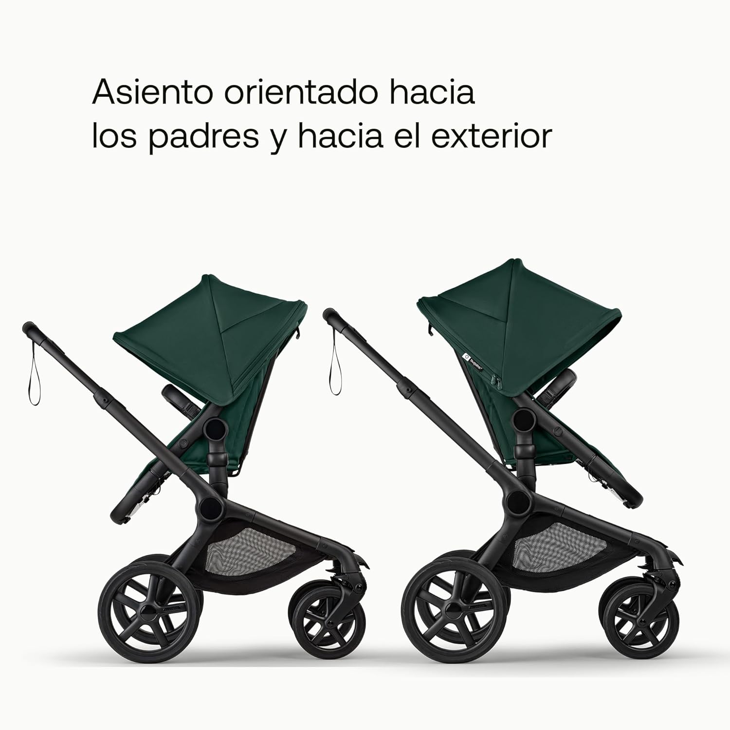 Bugaboo Fox 5 Renew Carrito Todoterreno, Cochecito de Bebé 2 en 1, Suspensión Total, Fácil Plegado, Capazo Espacioso, Asiento