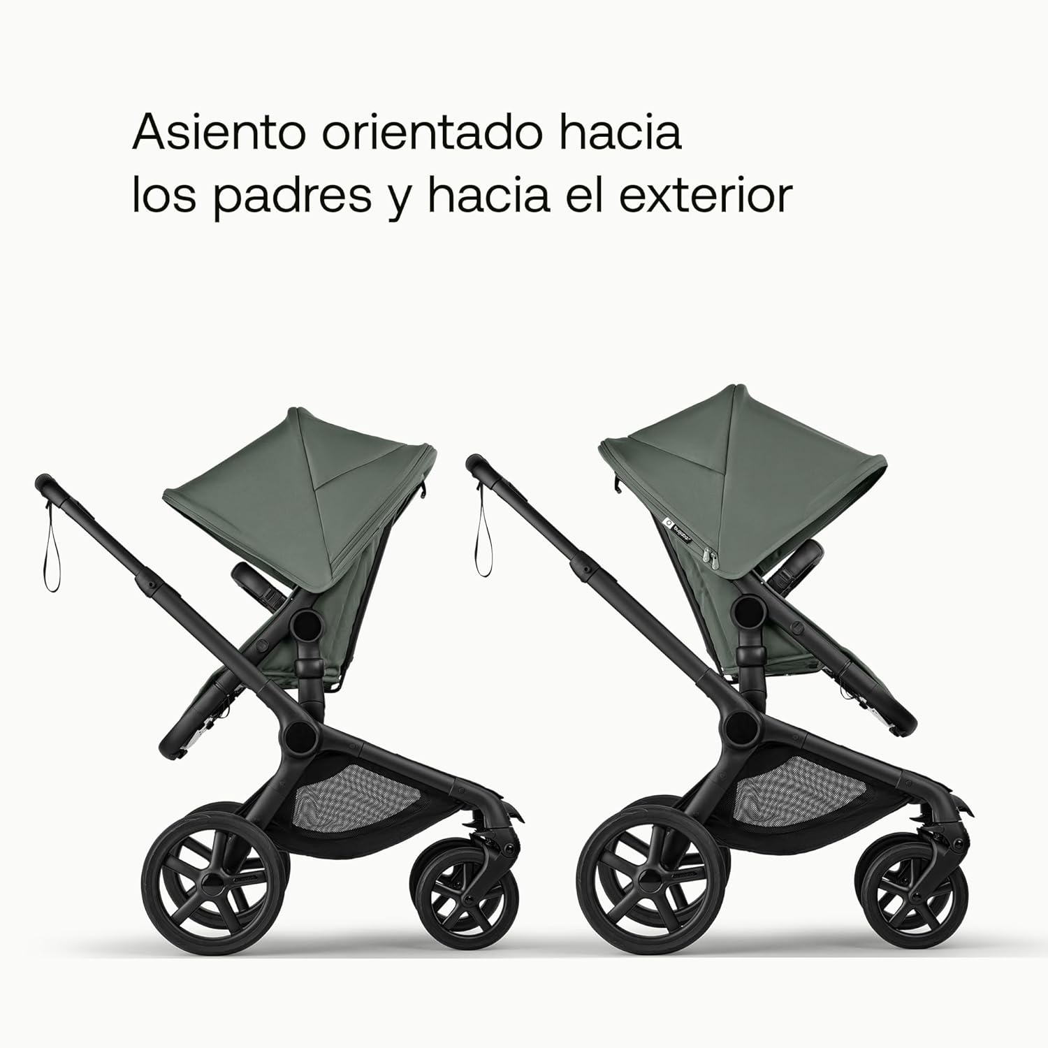 Bugaboo Fox 5 Renew Carrito Todoterreno, Cochecito de Bebé 2 en 1, Suspensión Total, Fácil Plegado, Capazo Espacioso, Asiento