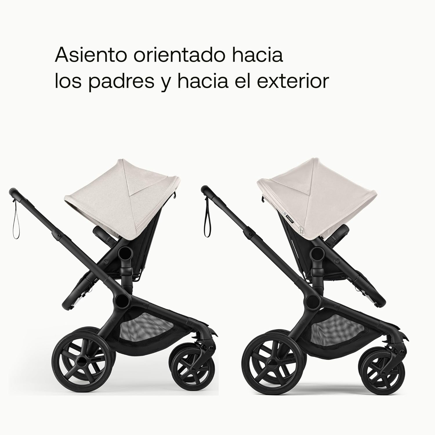 Bugaboo Fox 5 Renew Carrito Todoterreno, Cochecito de Bebé 2 en 1, Suspensión Total, Fácil Plegado, Capazo Espacioso, Asiento