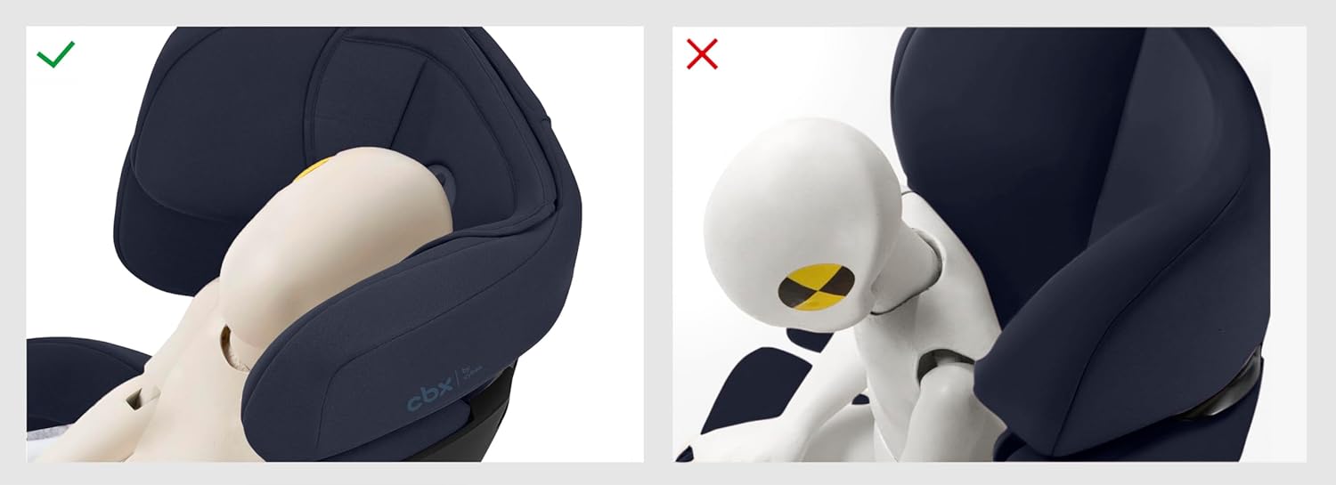CBX by CYBEX Silla de coche infantil Solution X i-Fix, Para coches con y sin ISOFIX, De 3 a 12 años aprox. (100 - 150 cm), De