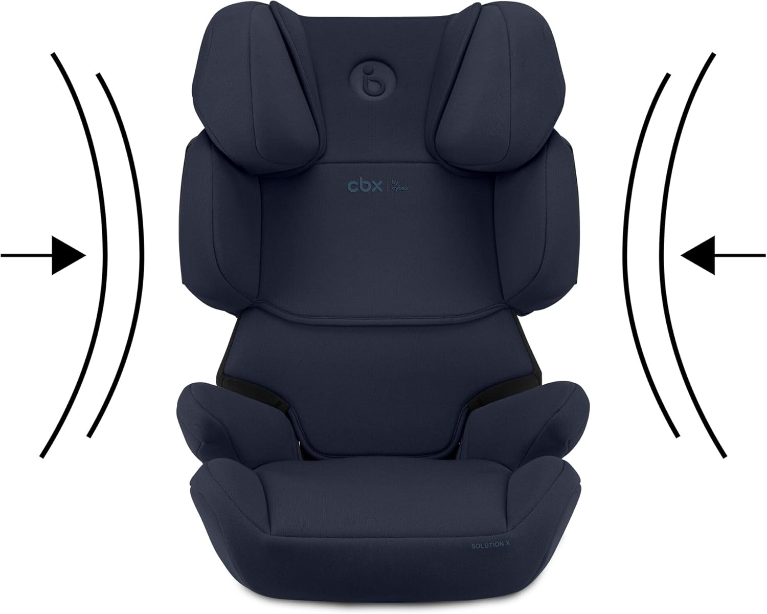 CBX by CYBEX Silla de coche infantil Solution X i-Fix, Para coches con y sin ISOFIX, De 3 a 12 años aprox. (100 - 150 cm), De