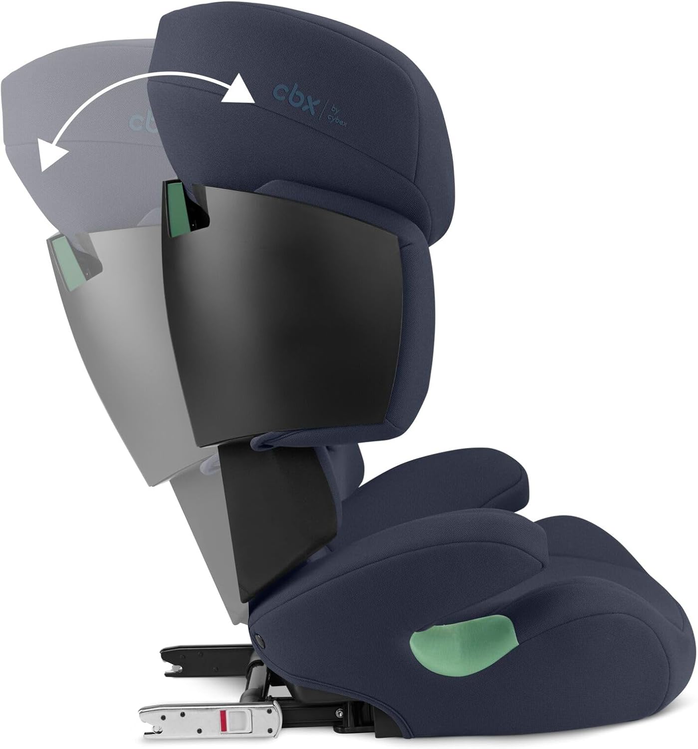 CBX by CYBEX Silla de coche infantil Solution X i-Fix, Para coches con y sin ISOFIX, De 3 a 12 años aprox. (100 - 150 cm), De