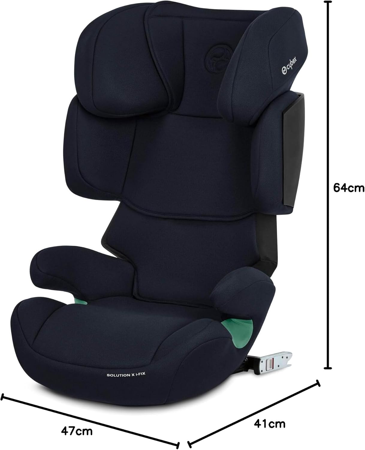 CBX by CYBEX Silla de coche infantil Solution X i-Fix, Para coches con y sin ISOFIX, De 3 a 12 años aprox. (100 - 150 cm), De