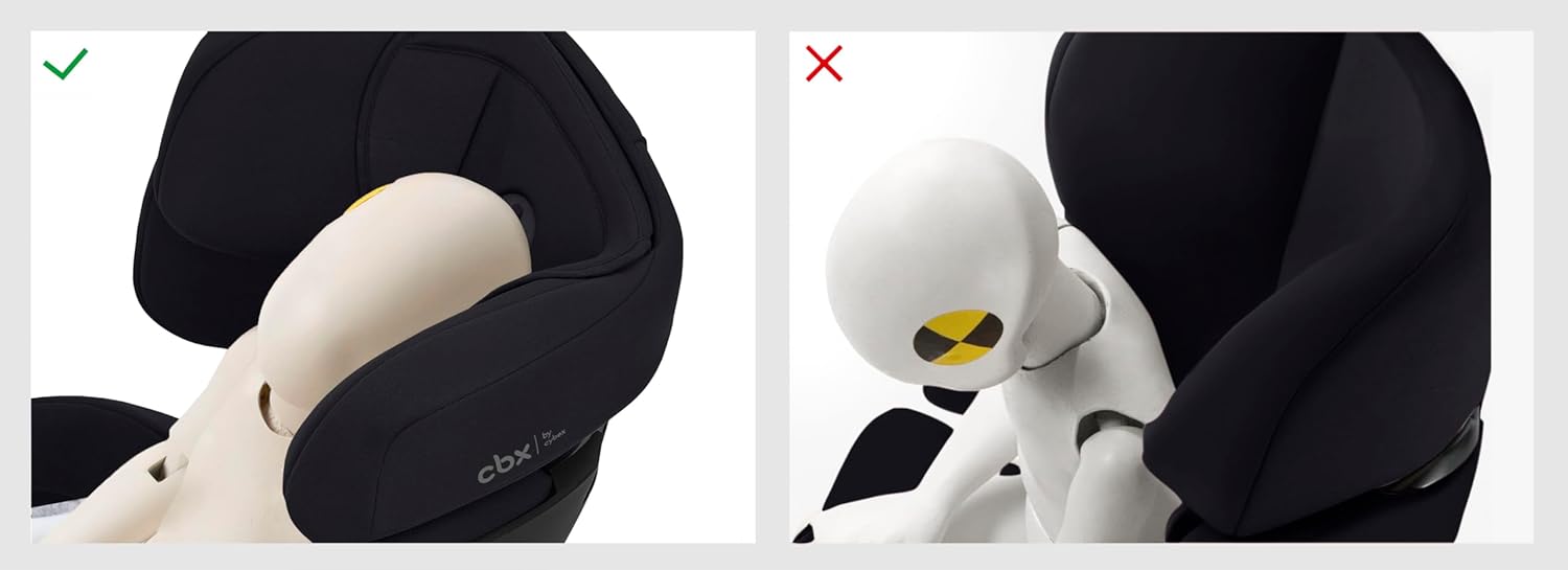 CBX by CYBEX Silla de coche infantil Solution X i-Fix, Para coches con y sin ISOFIX, De 3 a 12 años aprox. (100 - 150 cm), De