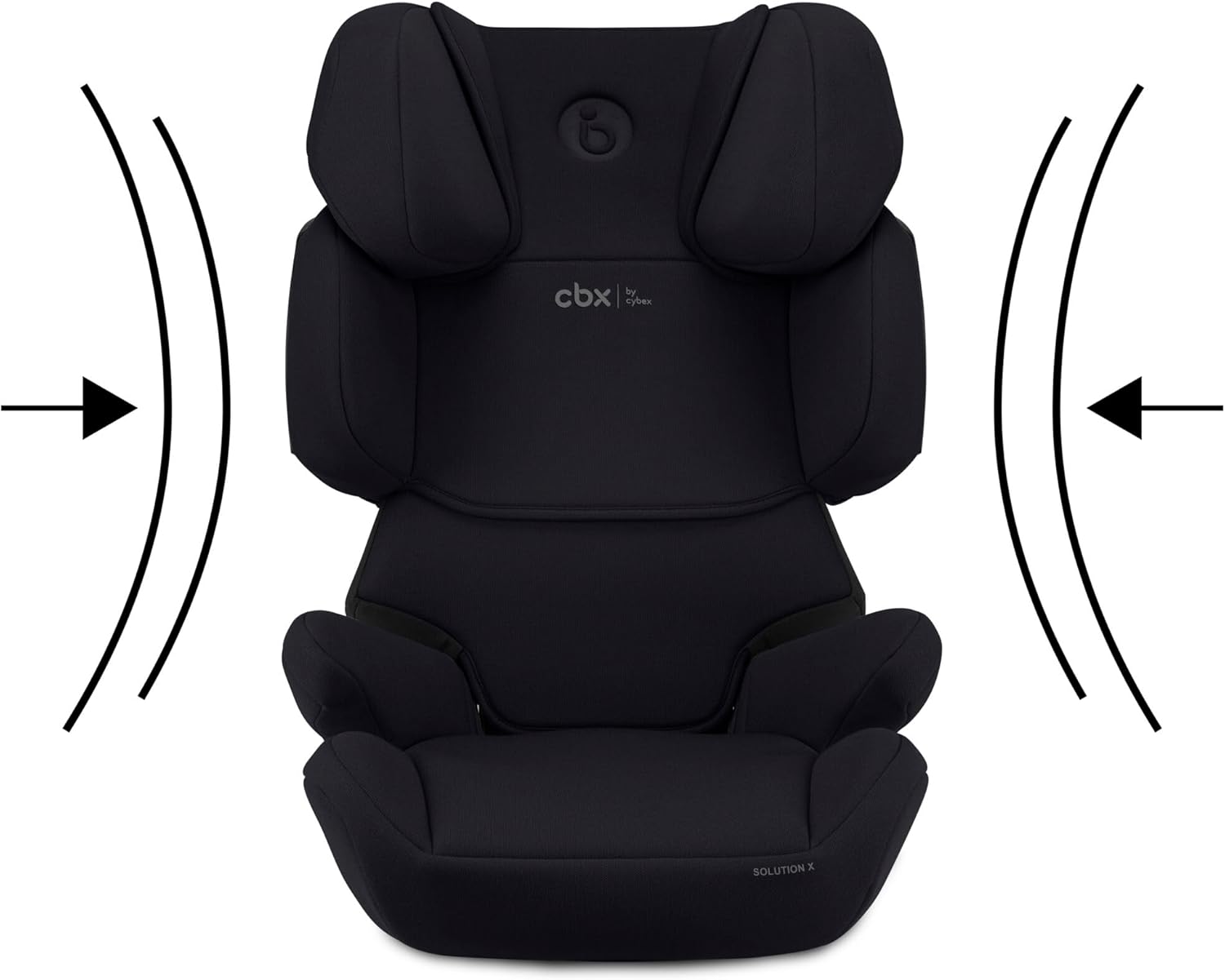 CBX by CYBEX Silla de coche infantil Solution X i-Fix, Para coches con y sin ISOFIX, De 3 a 12 años aprox. (100 - 150 cm), De