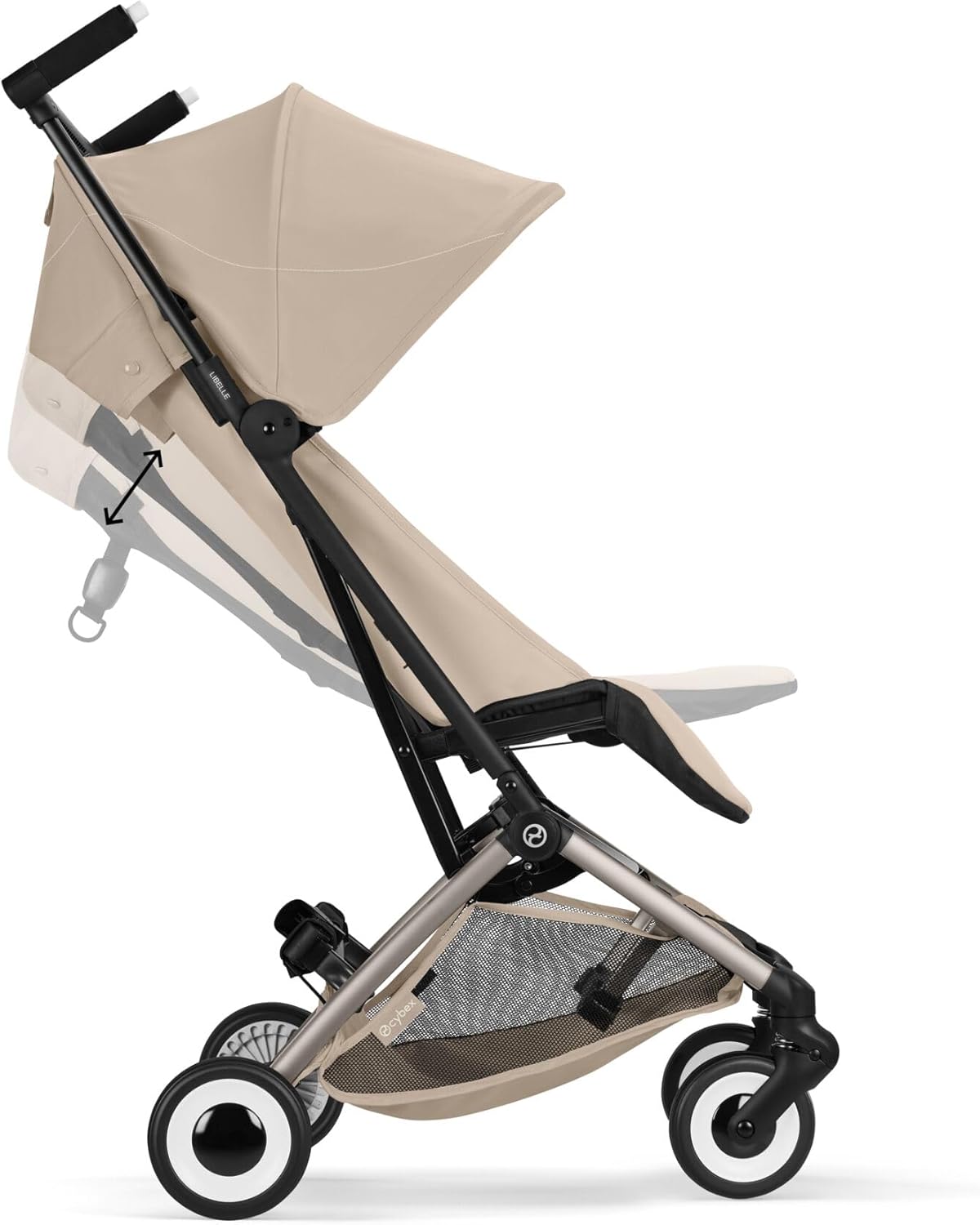CYBEX Gold Cochecito LIBELLE con tamaño apto para equipaje de mano, De aprox. 6 meses a aprox. 4 años (máx. 22 kg), Ultralige