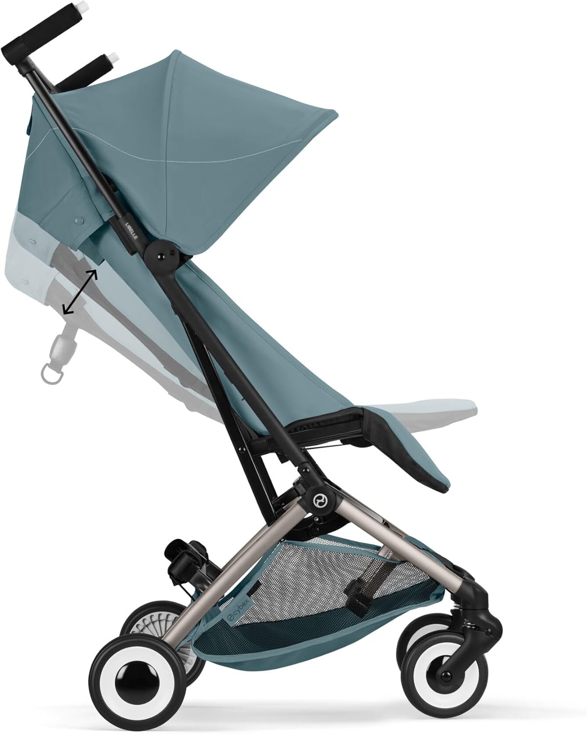 CYBEX Gold Cochecito LIBELLE con tamaño apto para equipaje de mano, De aprox. 6 meses a aprox. 4 años (máx. 22 kg), Ultralige