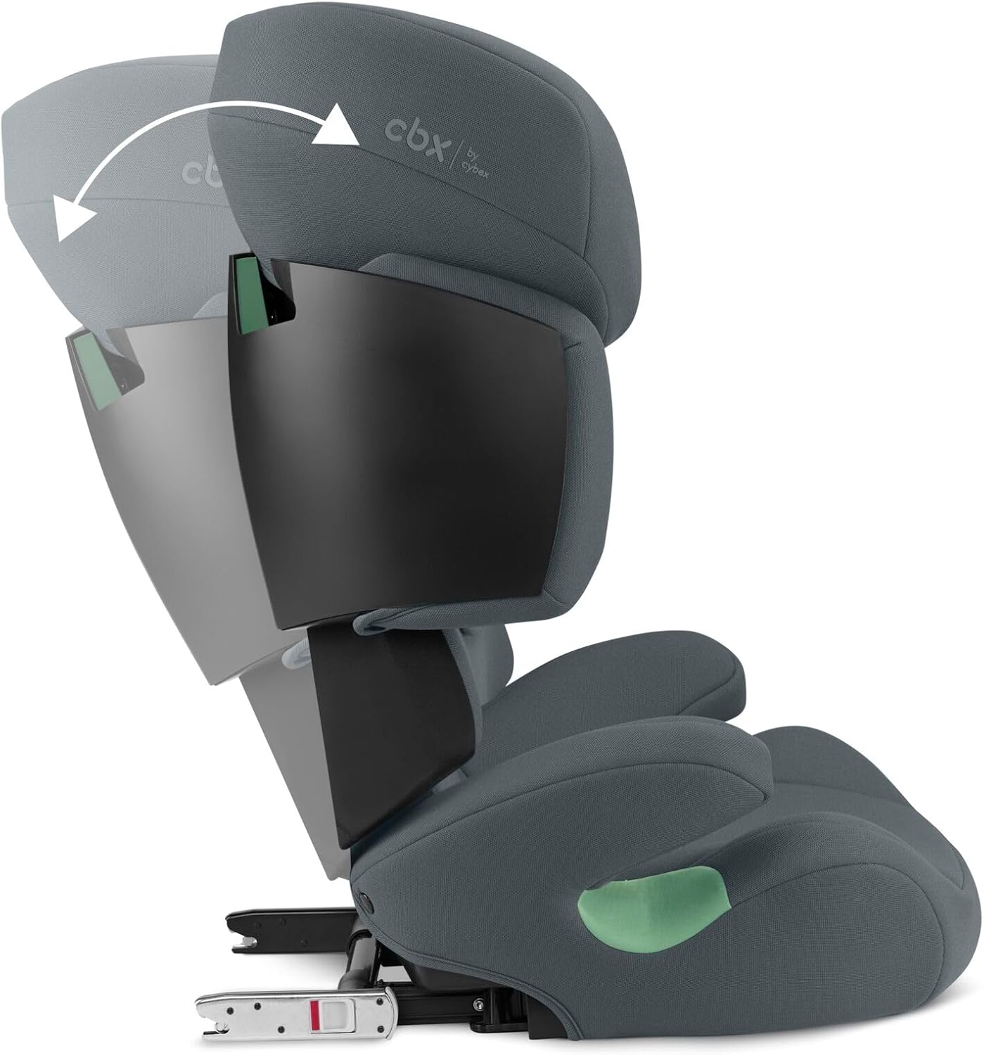 CYBEX Silver Silla de coche infantil Solution X i-Fix, Para coches con y sin ISOFIX, De 3 a 12 años aprox. (100 - 150 cm), De