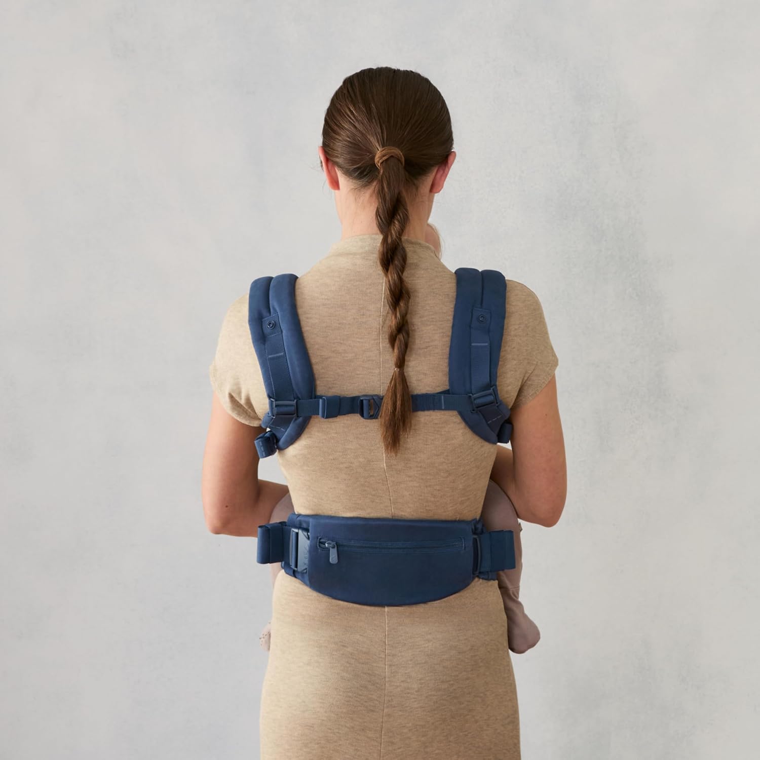Ergobaby Omni Deluxe - Portabebés todo en uno para recién nacidos desde el nacimiento hasta 20 kg, ergonómico, 4 posiciones,