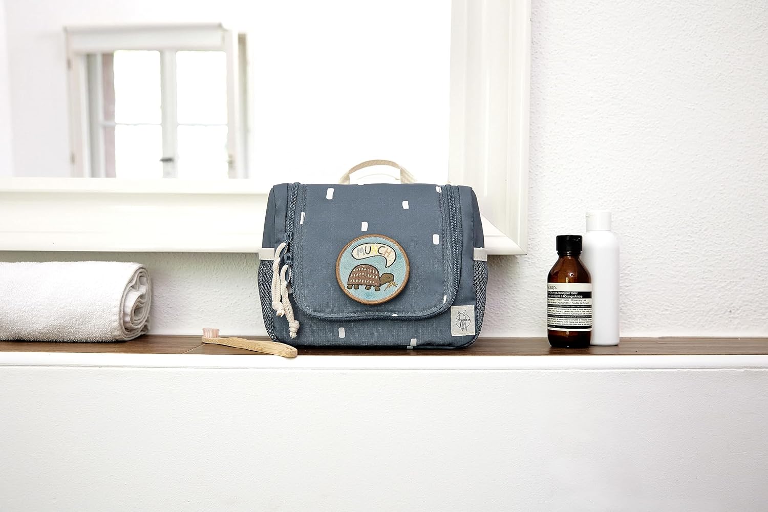 LÄSSIG Bolsa de Aseo para bebés Bolsa de Aseo Colgante, 20 cm/Mini Washbag - imagen 9