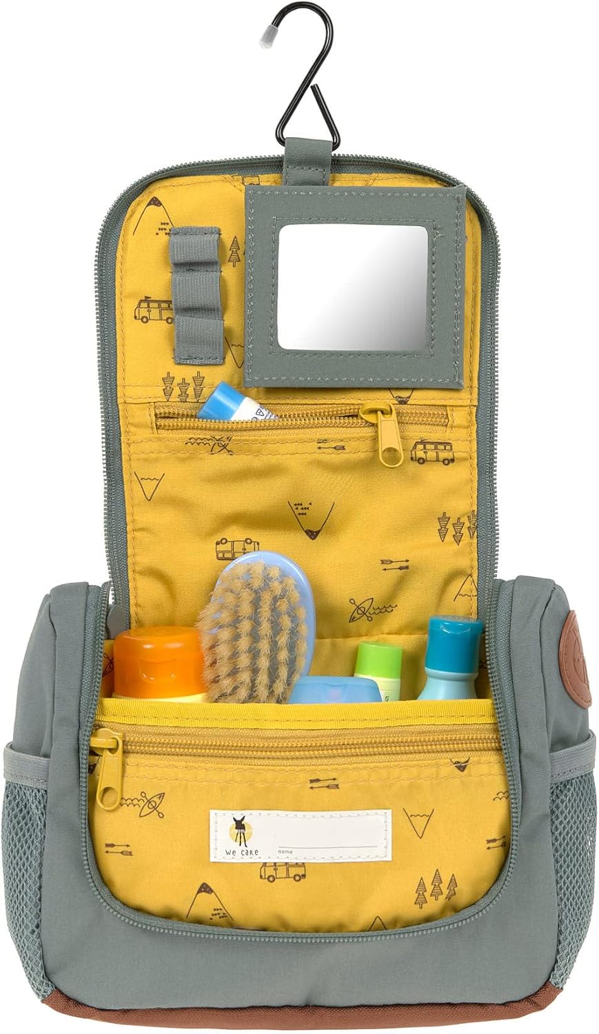 LÄSSIG Bolsa de Aseo para bebés Bolsa de Aseo Colgante, 20 cm/Mini Washbag - detalle del producto