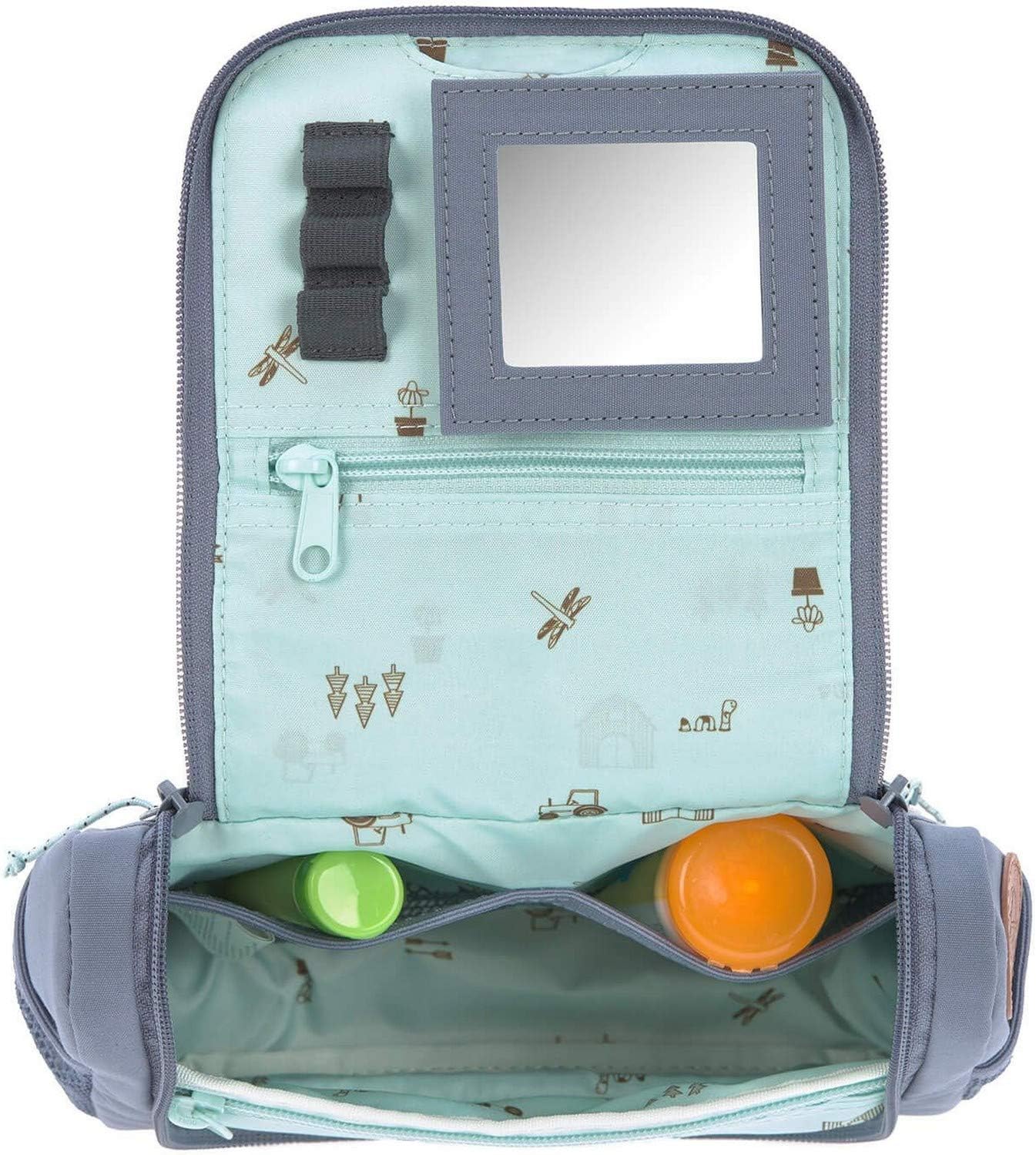 LÄSSIG Bolsa de Aseo para bebés Bolsa de Aseo Colgante, 20 cm/Mini Washbag - característica 4