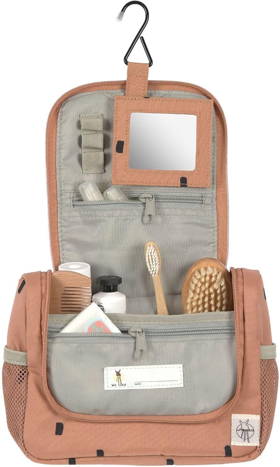 LÄSSIG Bolsa de Aseo para bebés Bolsa de Aseo Colgante, 20 cm/Mini Washbag - vista 3