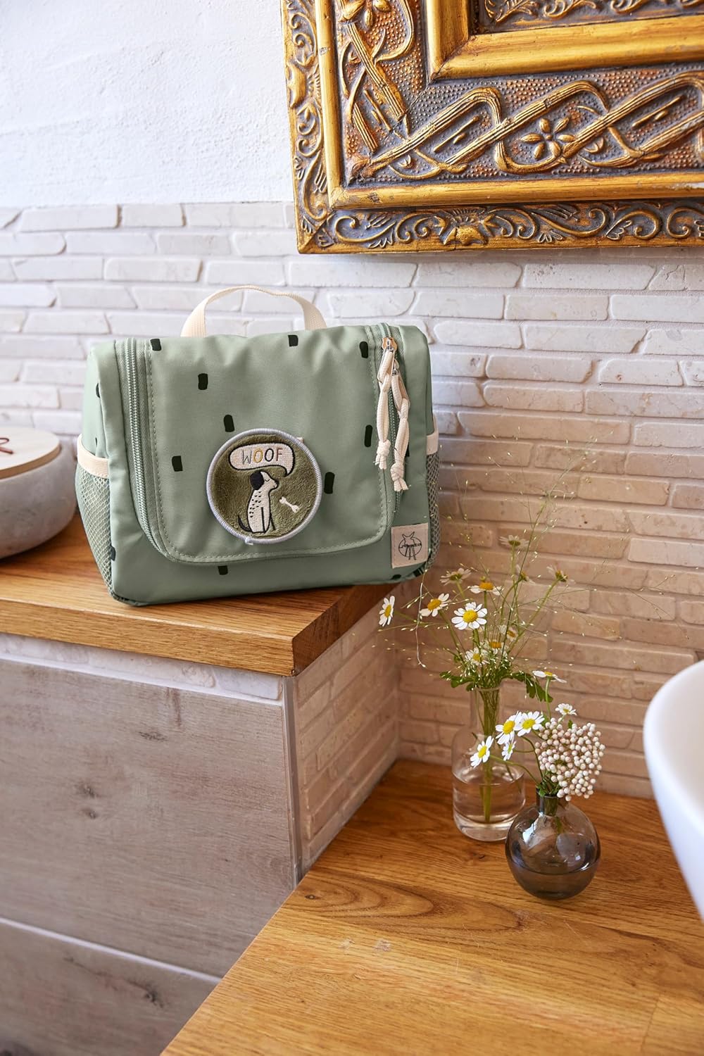 LÄSSIG Bolsa de Aseo para bebés Bolsa de Aseo Colgante, 20 cm/Mini Washbag - vista 3