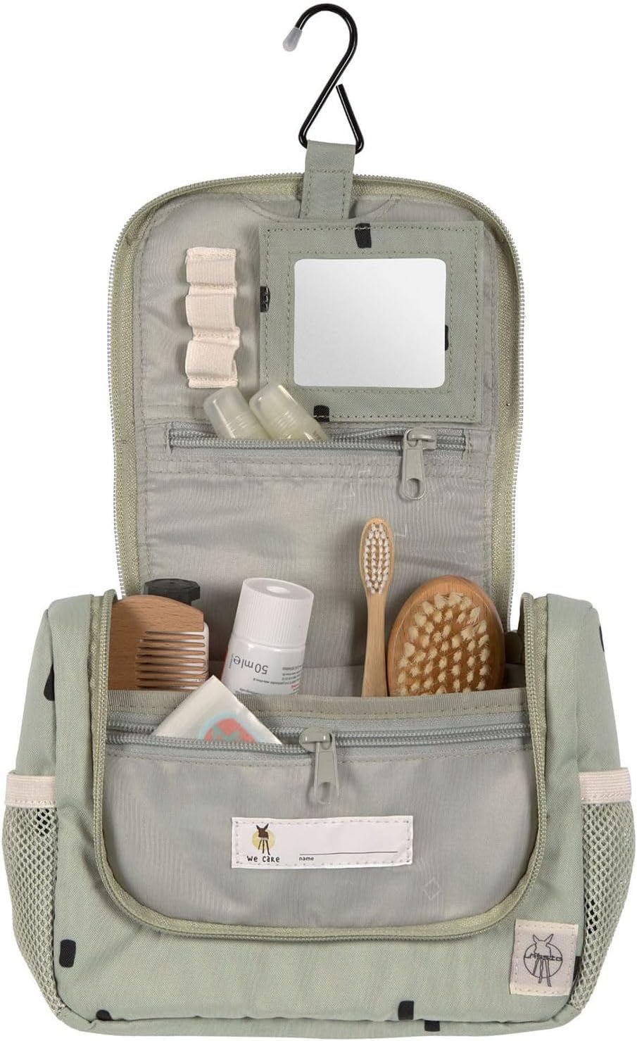 LÄSSIG Bolsa de Aseo para bebés Bolsa de Aseo Colgante, 20 cm/Mini Washbag - característica 4