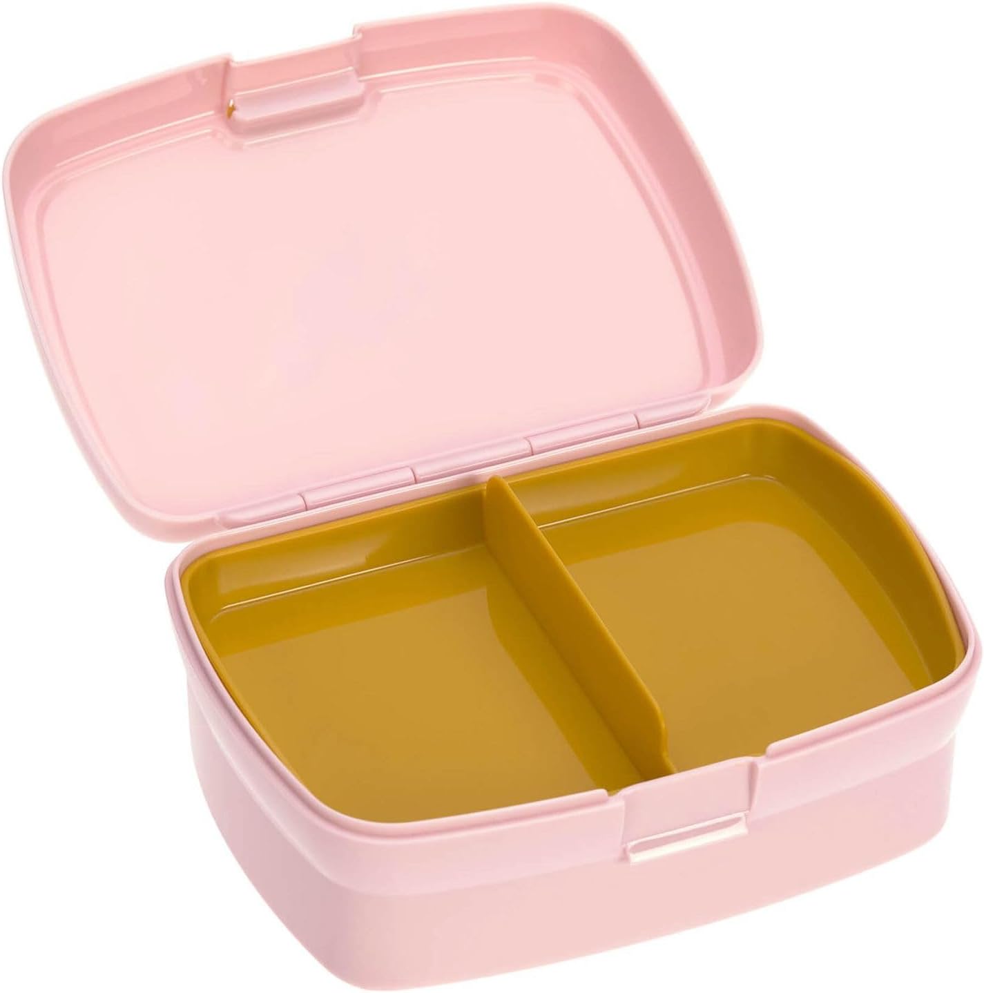 Lässig Fiambrera para niños con separador extraíble, sin BPA/Adventure Tipi, rosa - característica 4