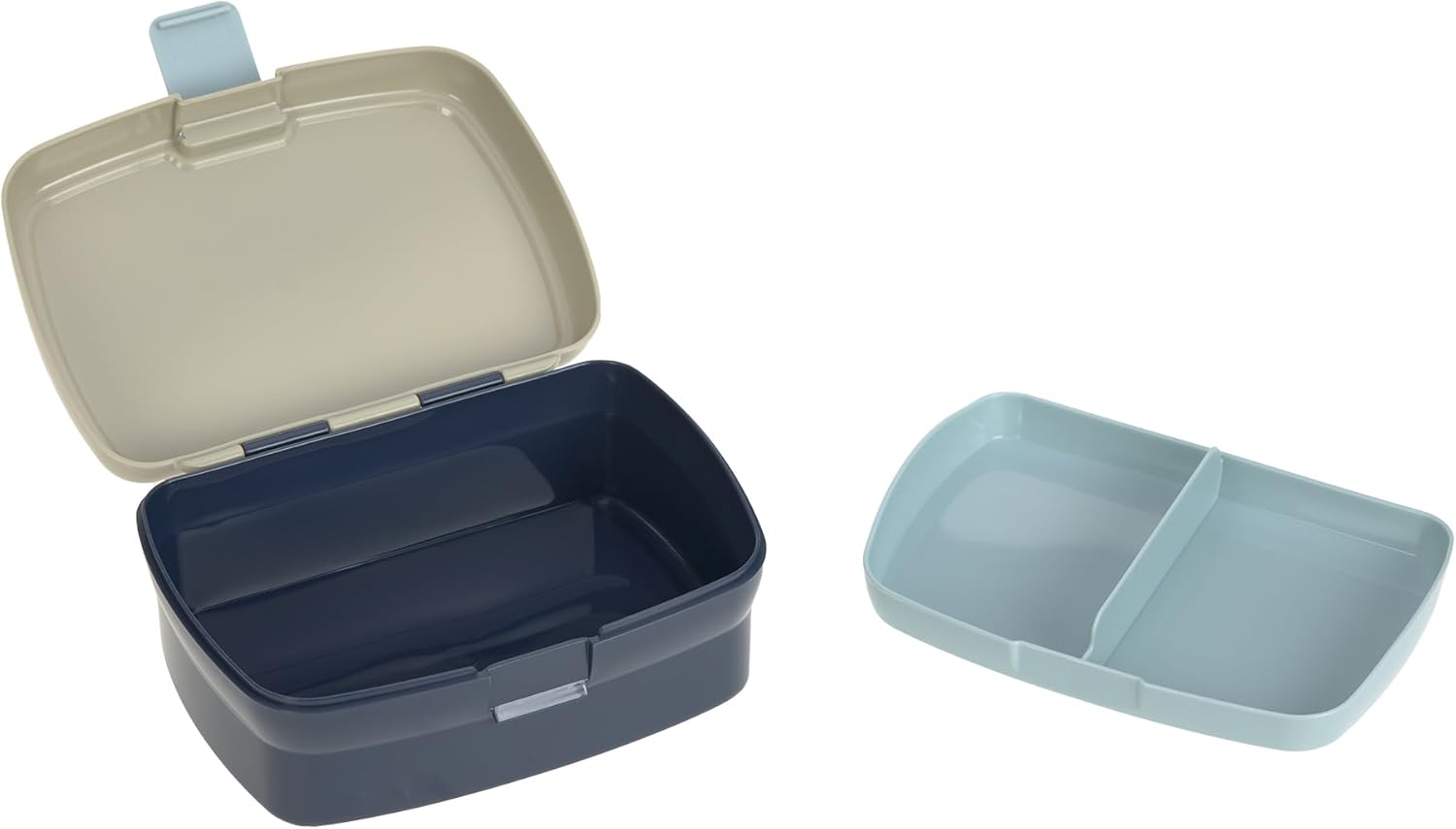 Lässig Fiambrera para niños con separador extraíble, sin BPA/Cloud - característica 4