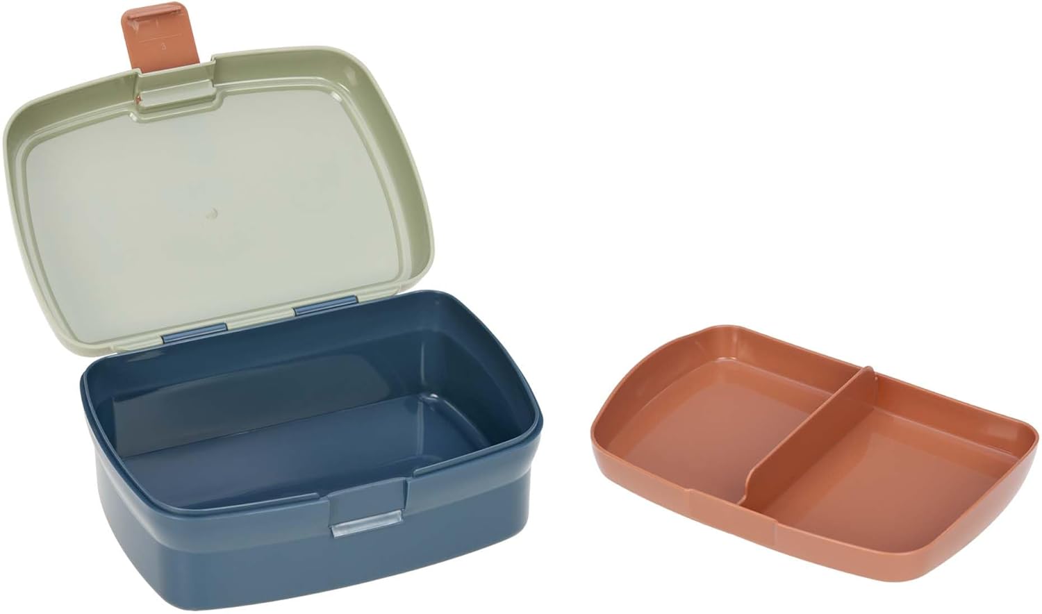 Lässig Fiambrera para niños con separador extraíble, sin BPA/Happy Prints - característica 4