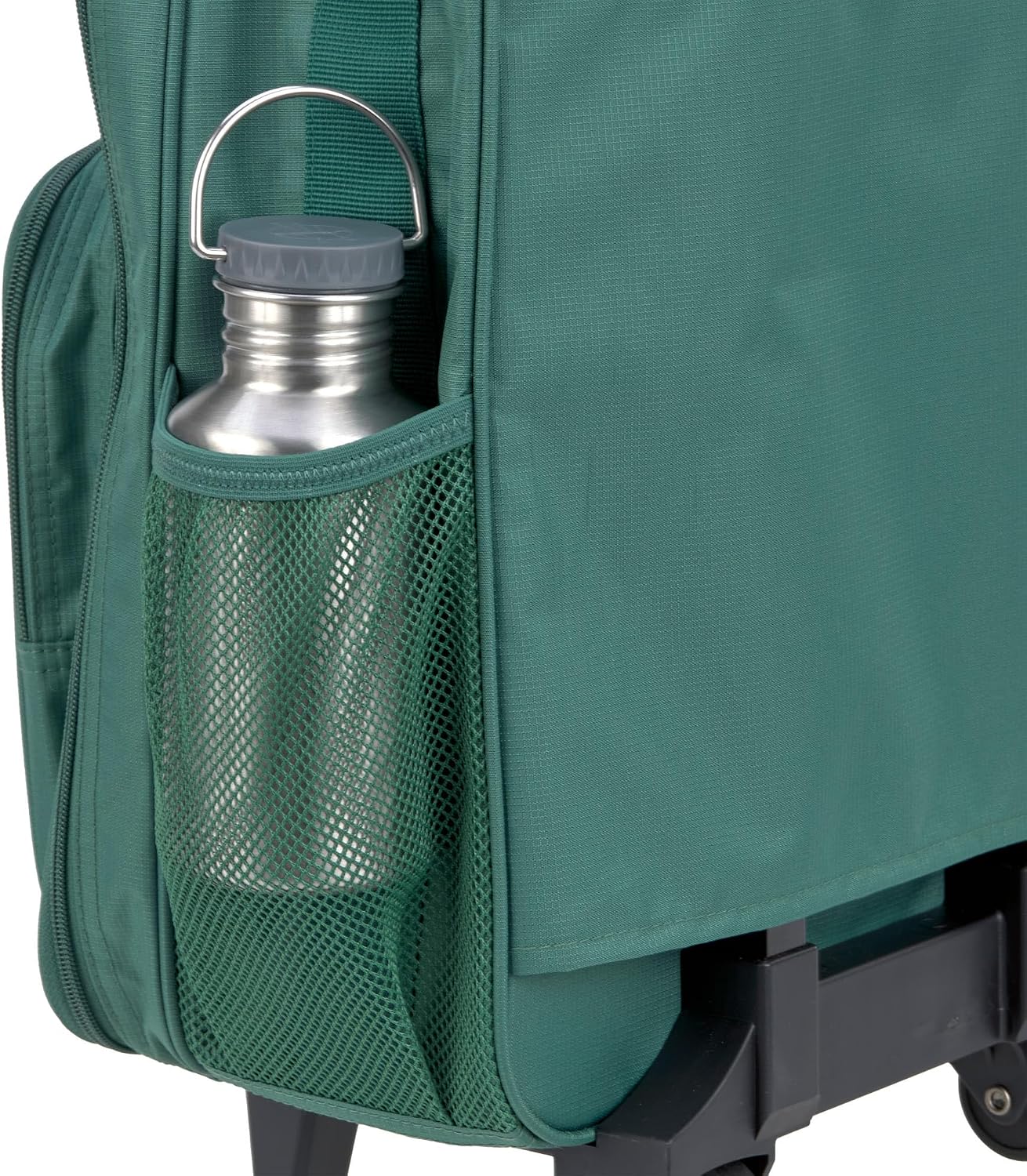 Lässig Maleta Infantil Trolley Maleta de Viaje con asa telescópica y Ruedas para niños Equipaje de Mano/Trolley Dark Green -