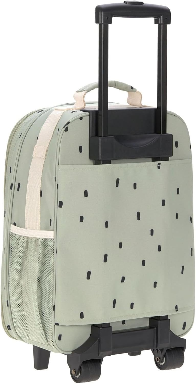 Lässig Maleta Trolley Infantil Maleta de Viaje con Barra Telescópica y Ruedas para Niños Maletas de Mano/Trolley Happy Prints