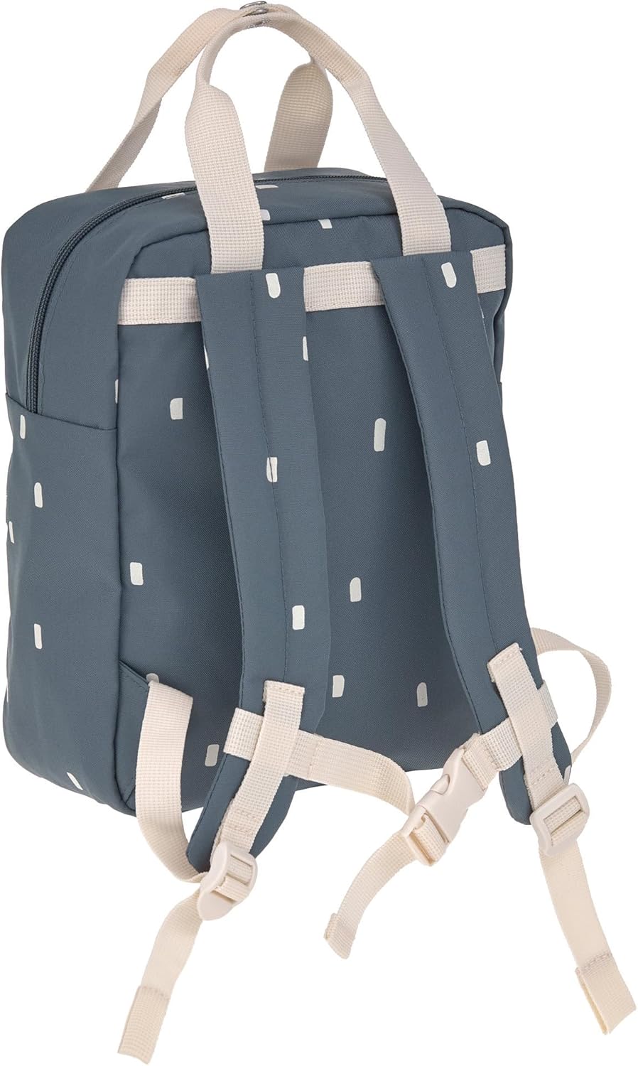 LÄSSIG Mochila Infantil con Correa para el Pecho Mochila para guardería 28 cm, 5,5 litros, 3 años/Mini Square Backpack - vist