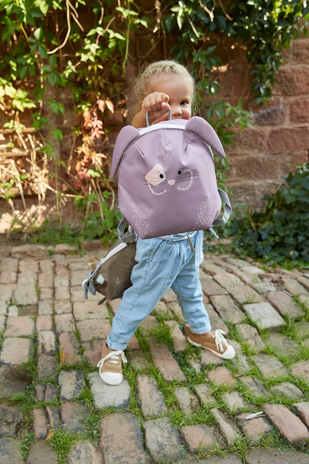 LÄSSIG Mochila infantil pequeña para guardería con correa de 2 años, 20 x 9 x 24 cm, 3,5 L/Tiny Backpack - vista 3